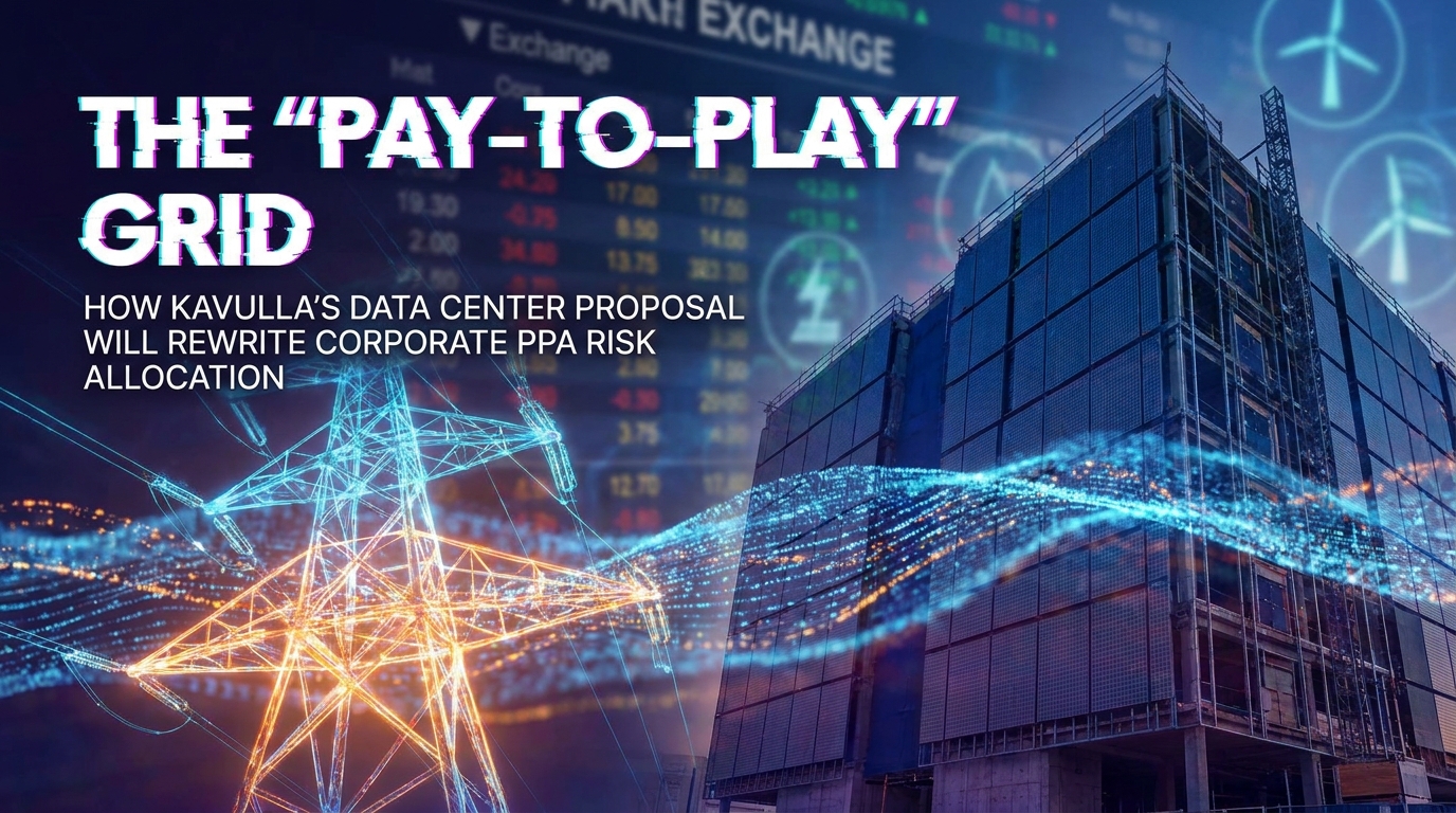 The "Pay-to-Play" Grid: How Kavulla's Data Center Proposal Will Rewrite Corporate PPA Risk Allocation