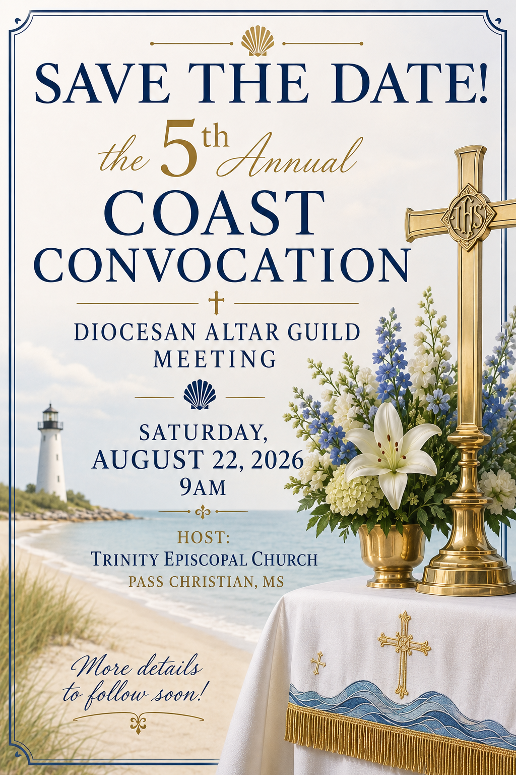 Coast Conference - Save the Date  8-22-2026