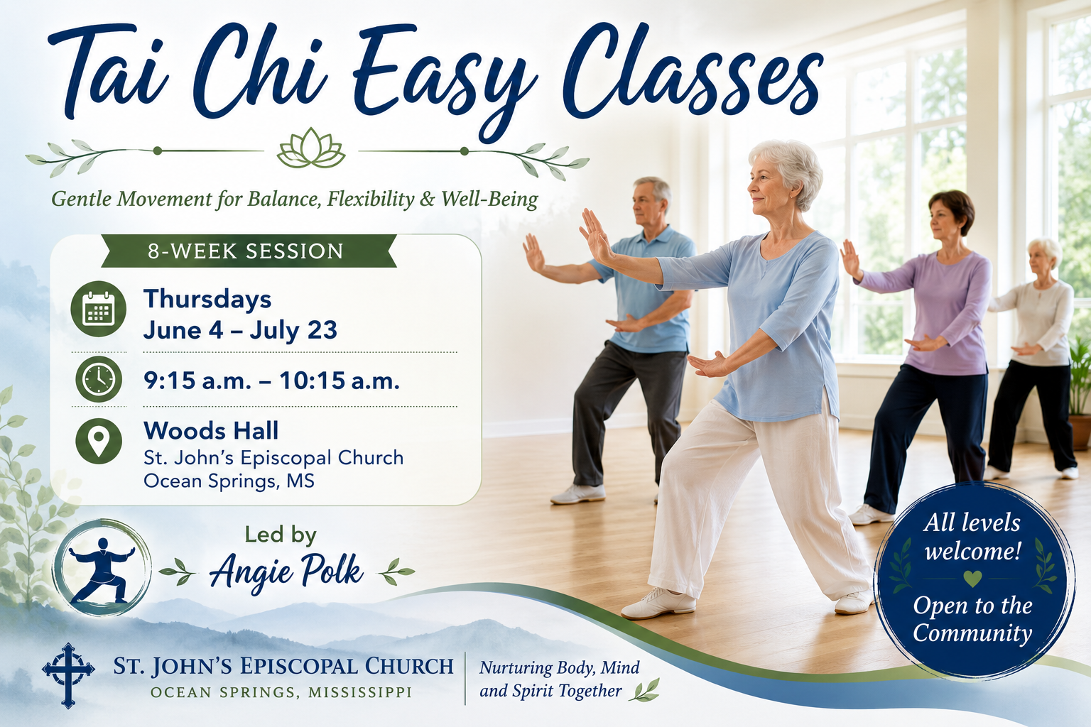 Tai chi Easy classes
