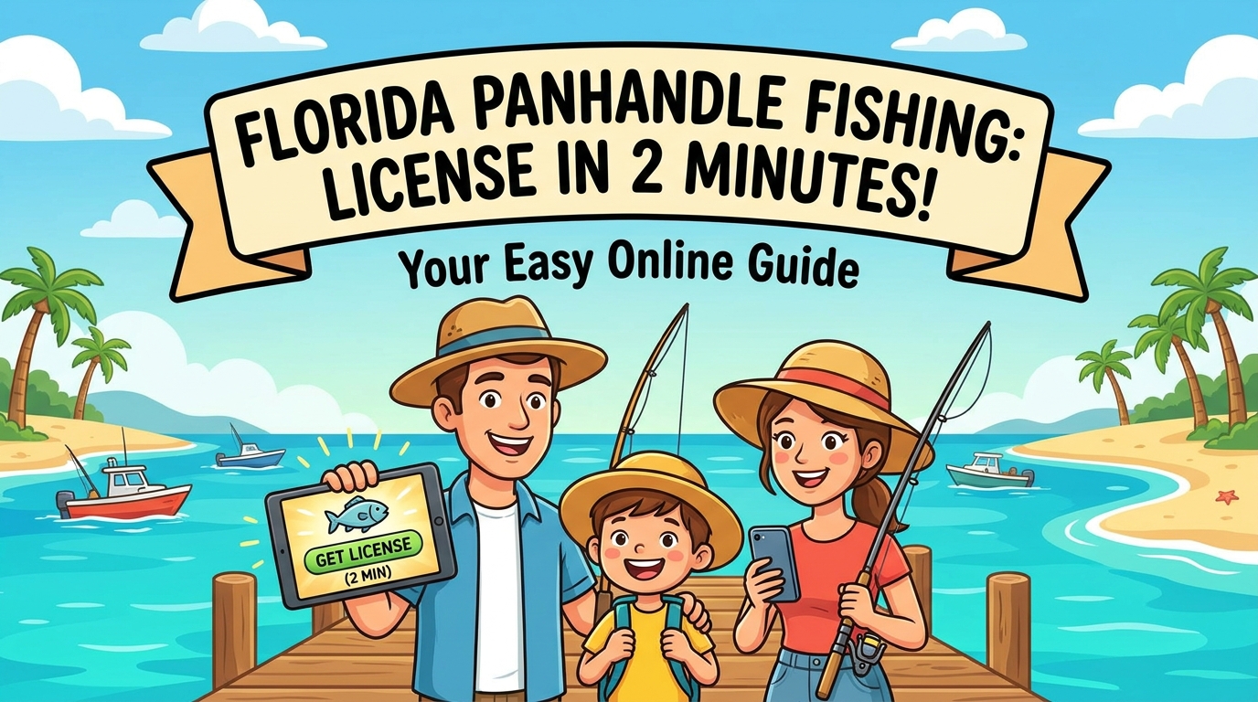 Florida Just Made It Easier to Get a Short-Term Fishing License Online — Here's the 2-Minute Guide for Panhandle Visitors
