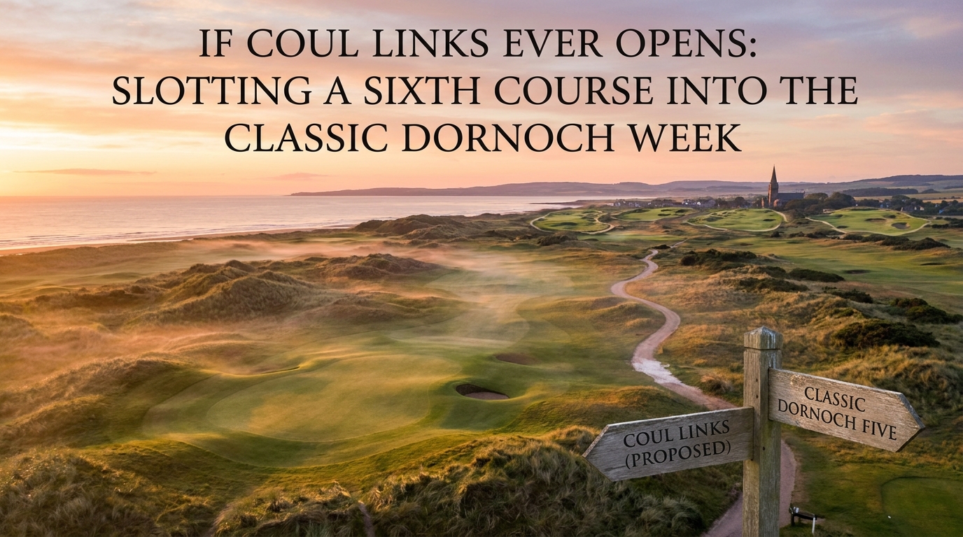 If Coul Links Ever Opens: Slotting a Sixth Course Into the Classic Dornoch Week