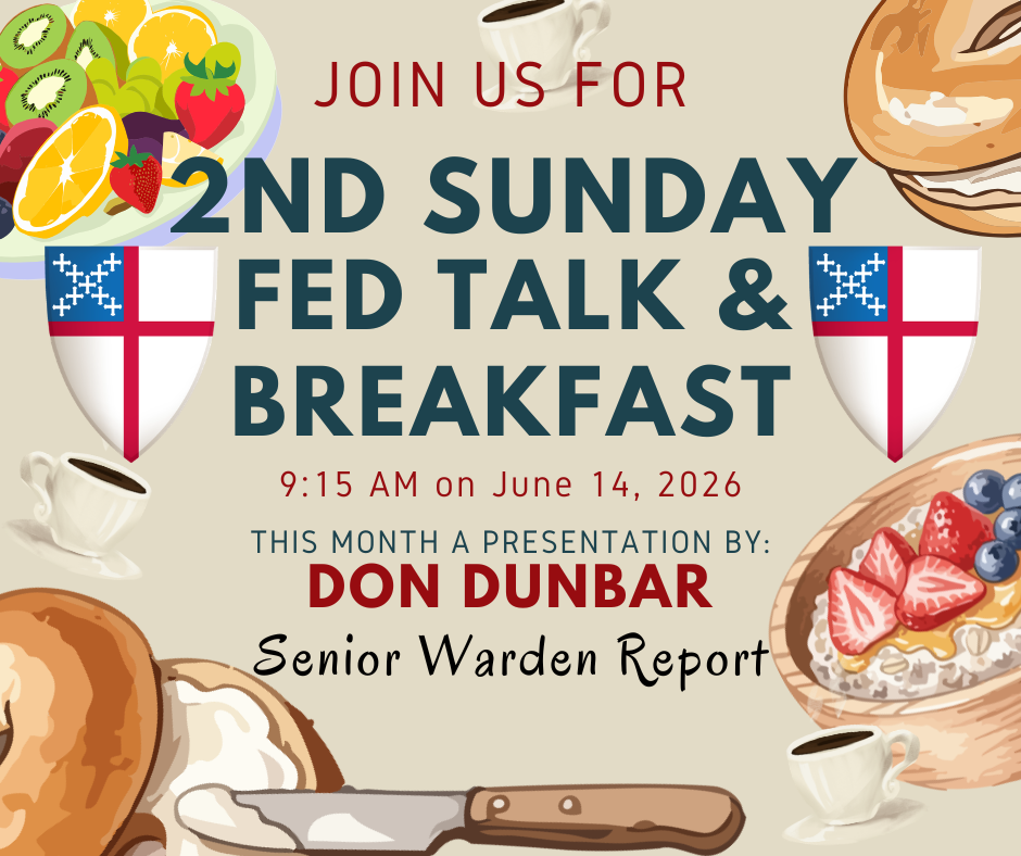 2nd Sunday FED Talk & Breakfast