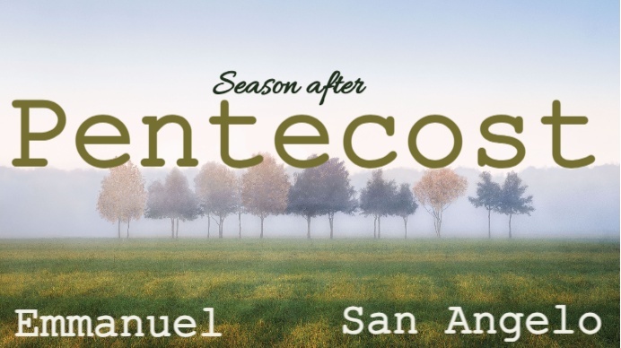 Season After Pentecost 1