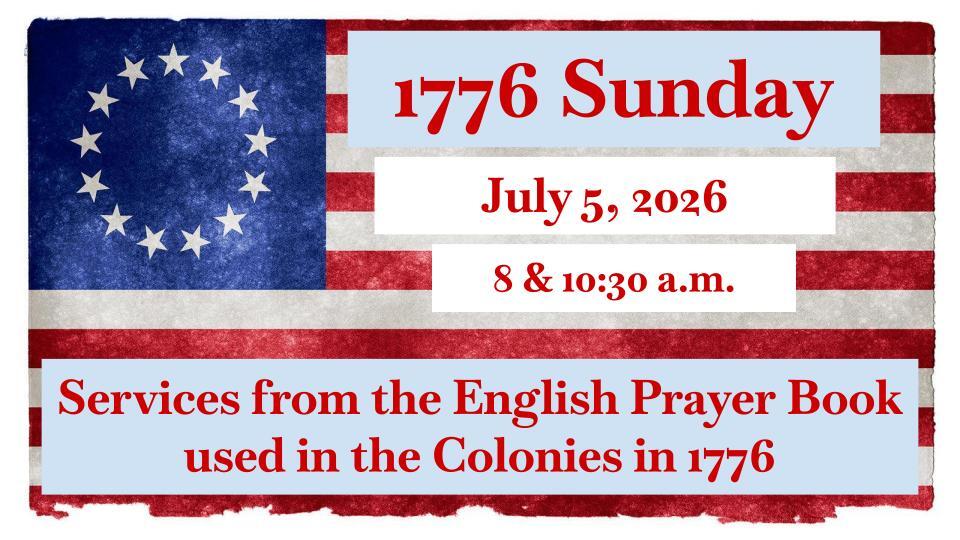 1776 Sunday