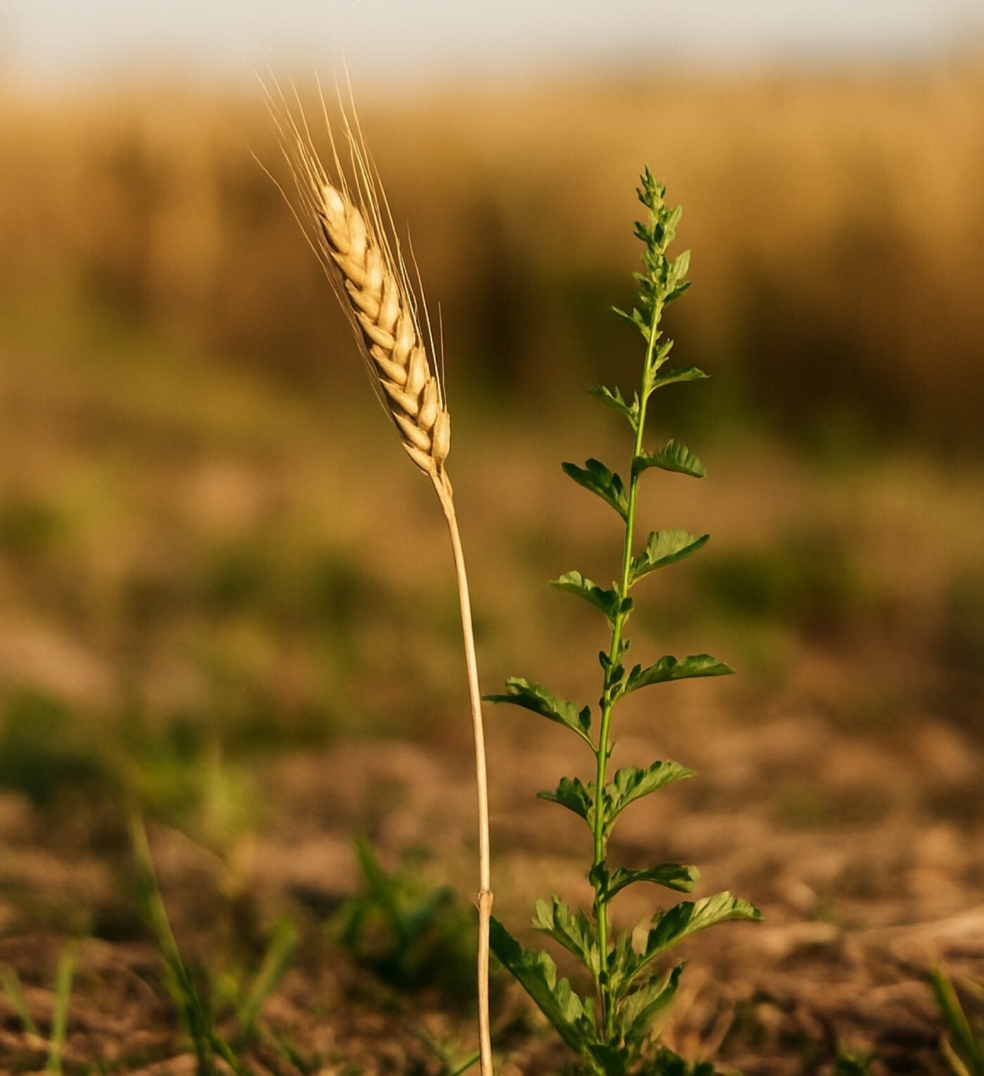 Weeds Wheat
