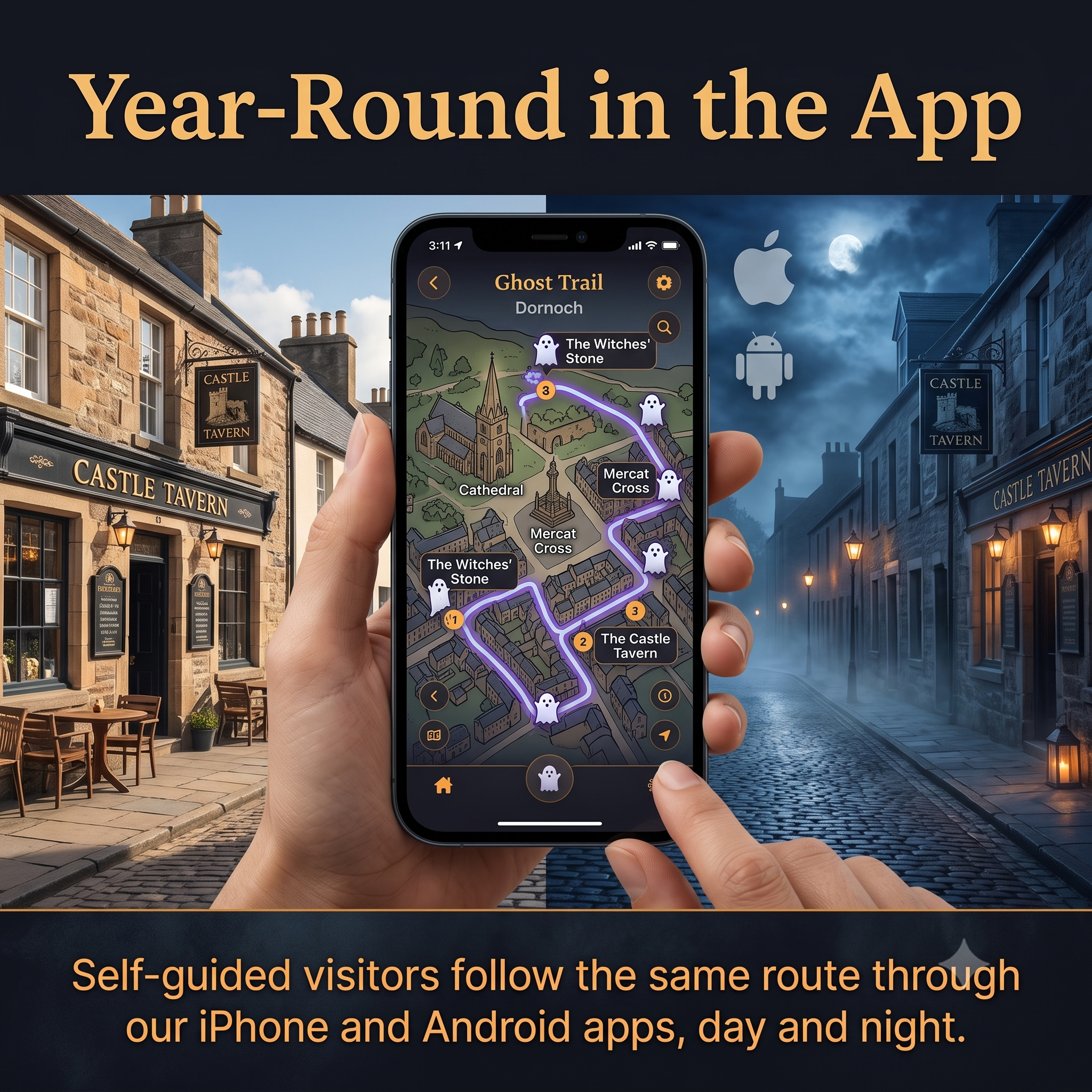 The Dornoch Tours mobile app