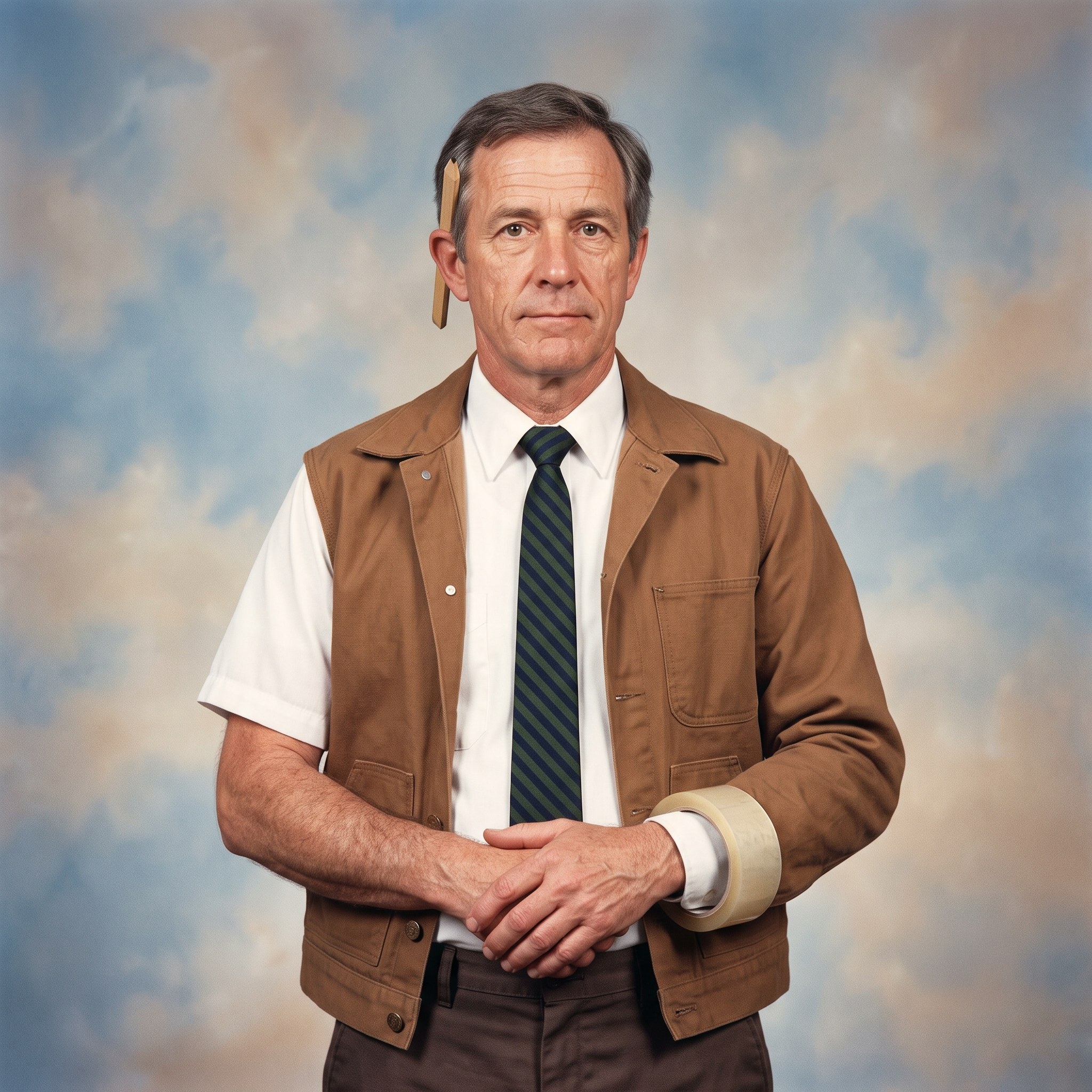 Portrait of Douglas Fold, Director of Packing, Fulfilment and Sensible Trousers