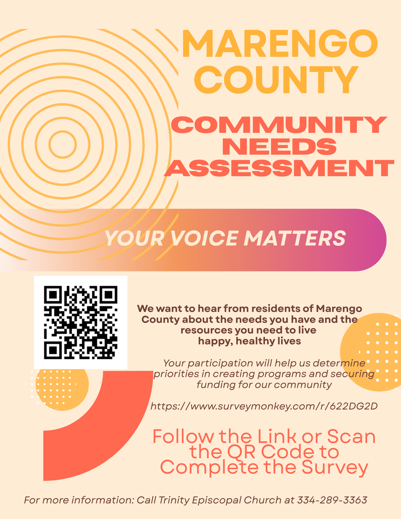 Community Needs Assesment Engagement Flyer
