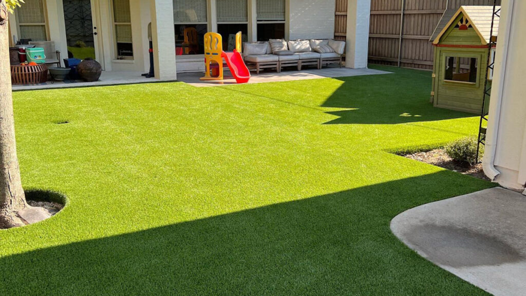 Backyard Artificial Turf San Antonio Playhouse 1024x576