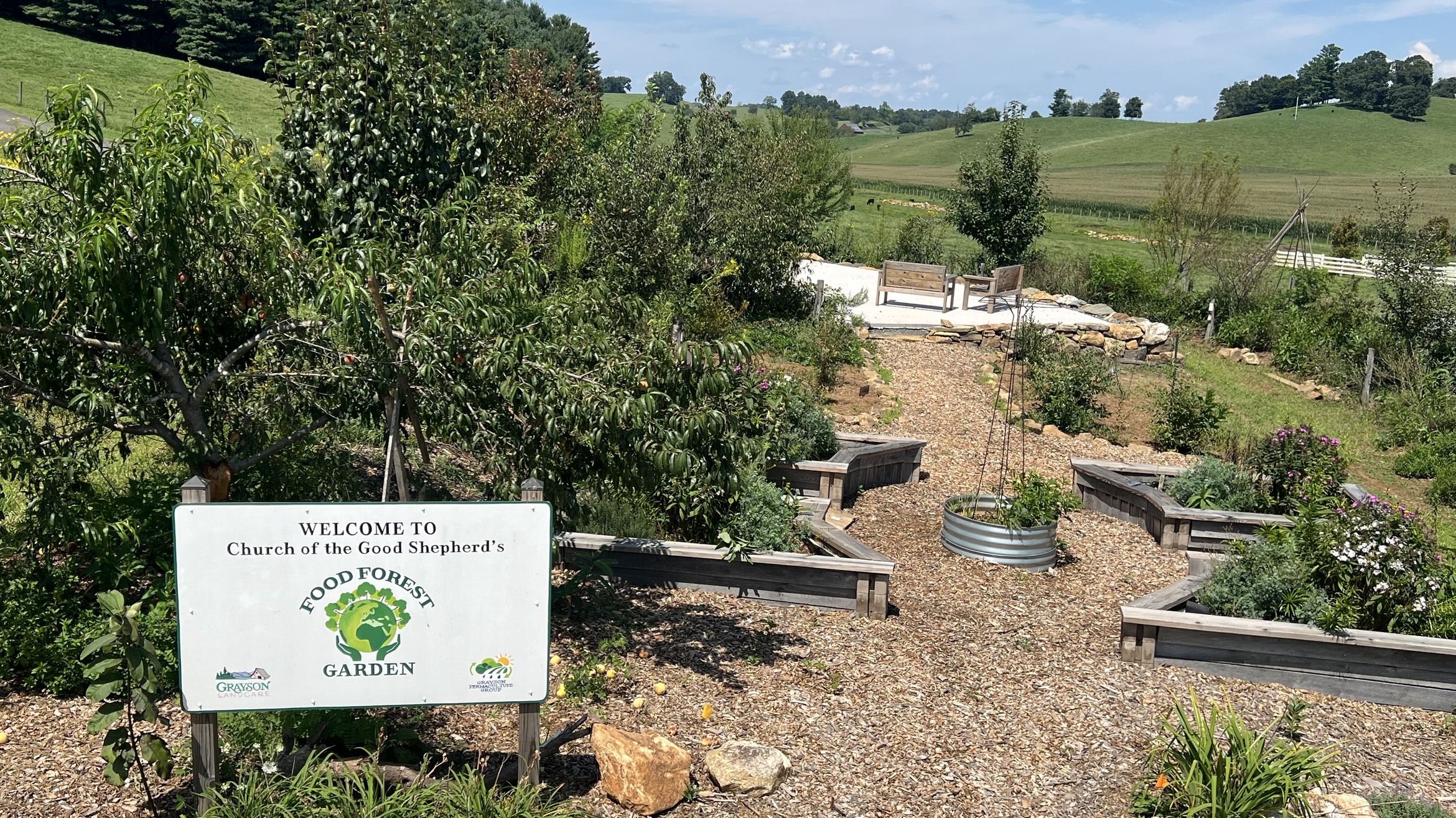 The Food Forest at Church of the Good Shepherd