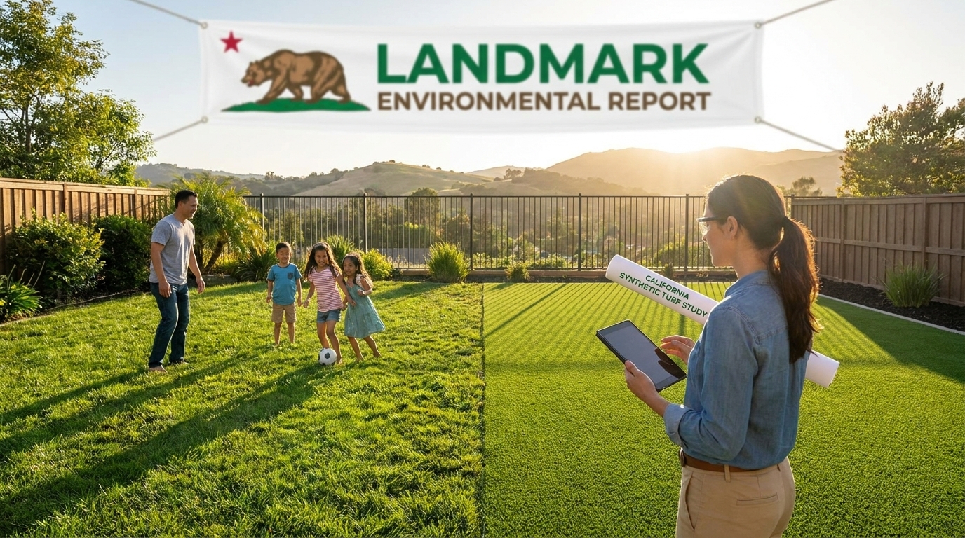 What California's Landmark Synthetic Turf Study Means for Your Backyard