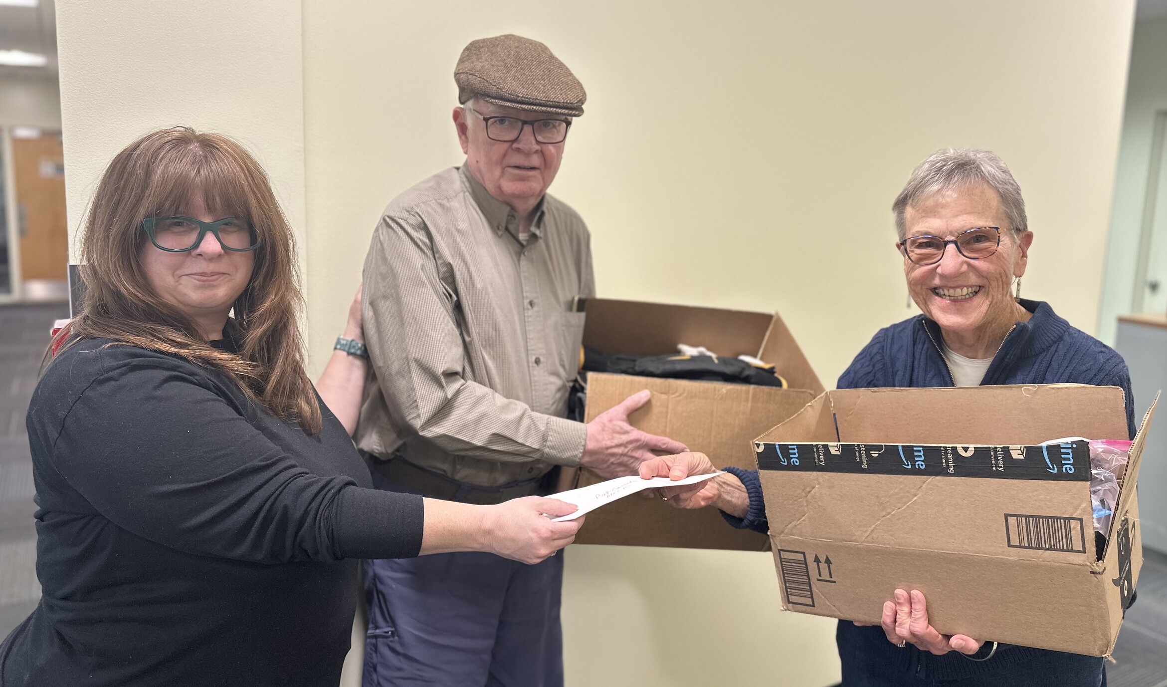 Delivering supplies to ABCCM
