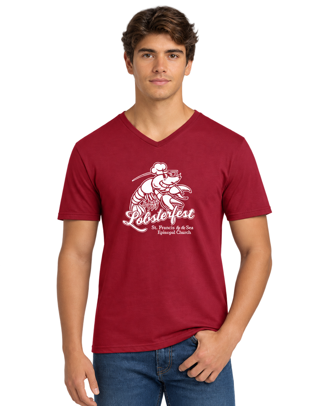 V Neck T