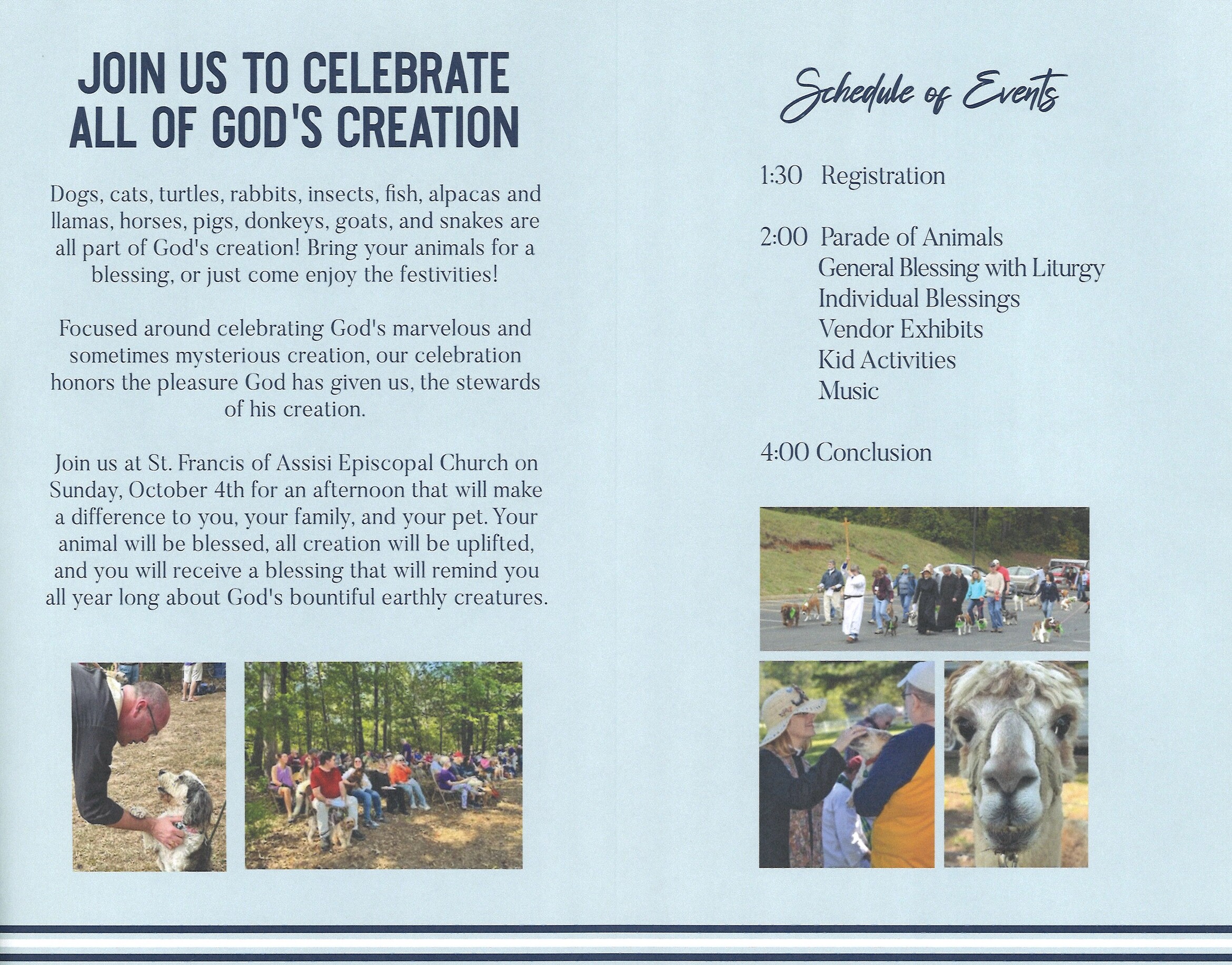 Blessing Brochure Inside Pages