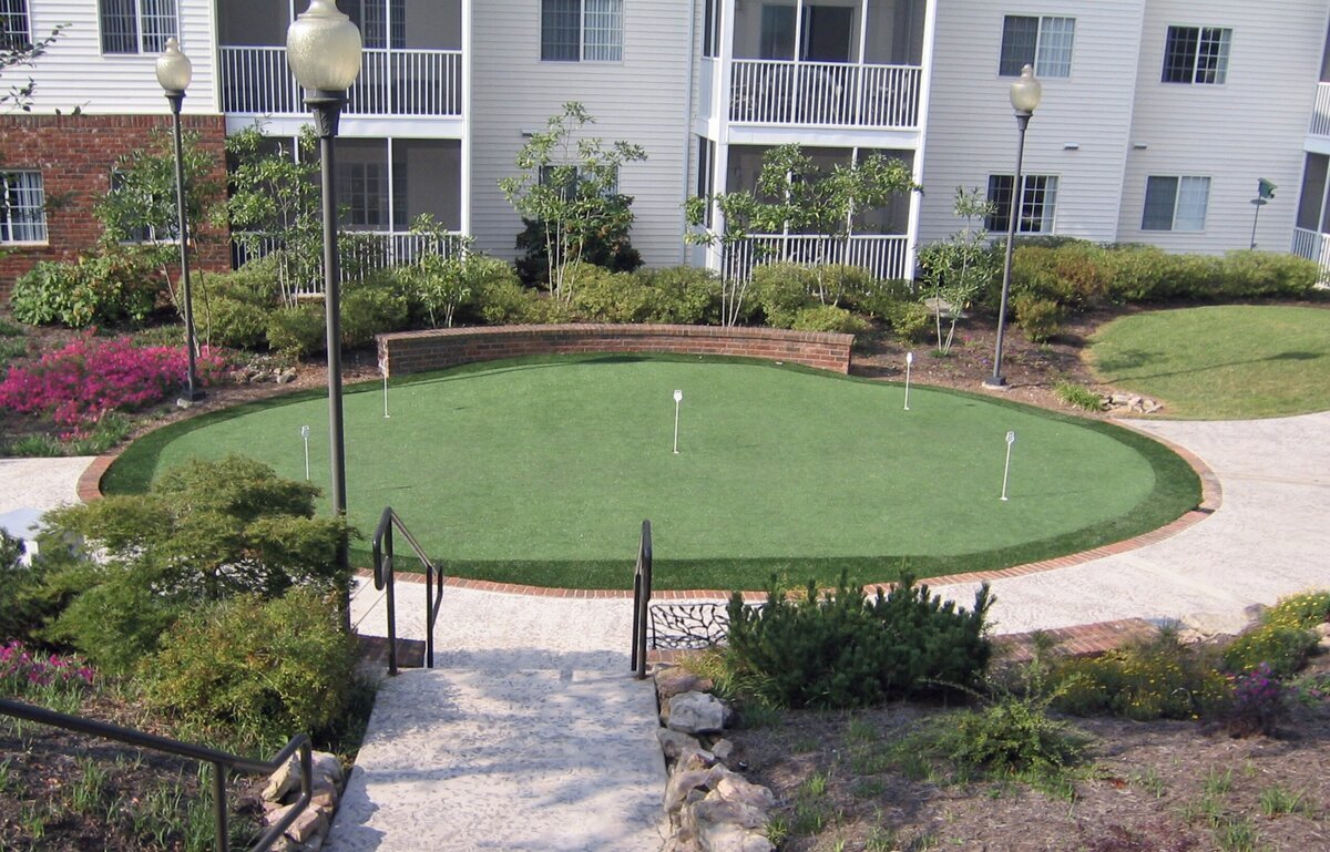 Putting Green Multi Family Apartment