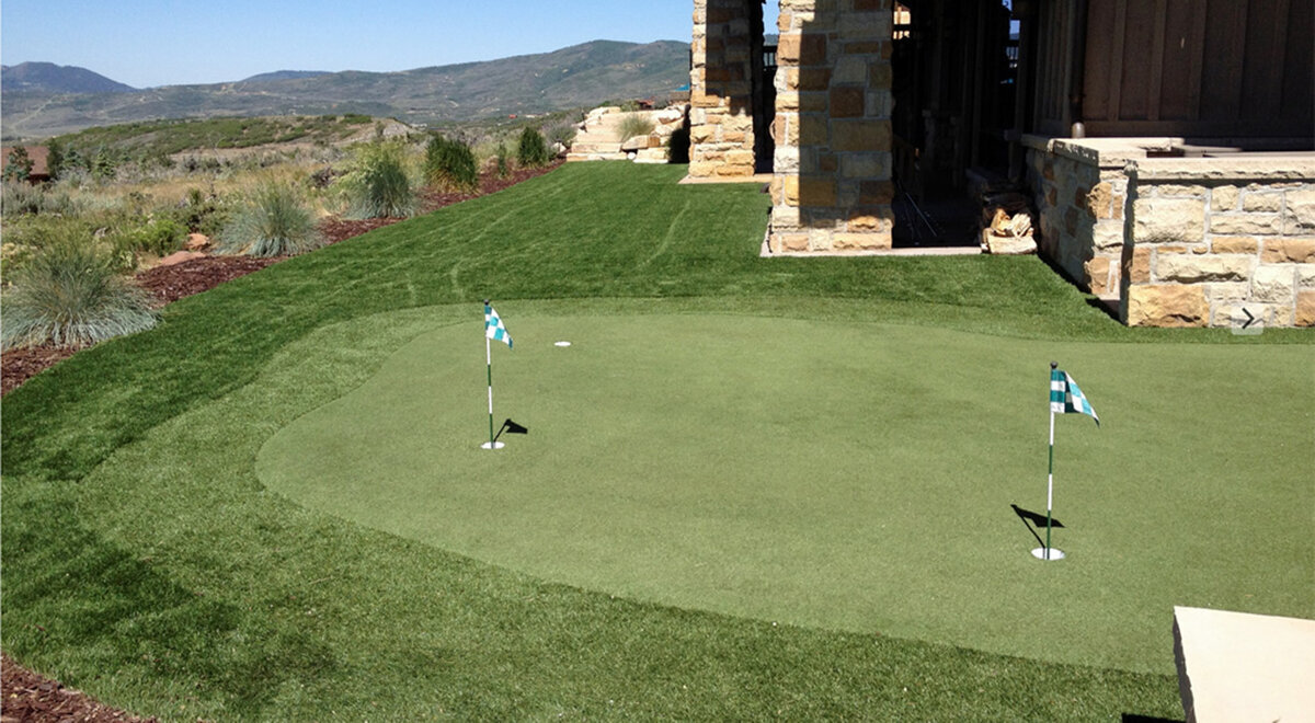 Putting Green Backyard