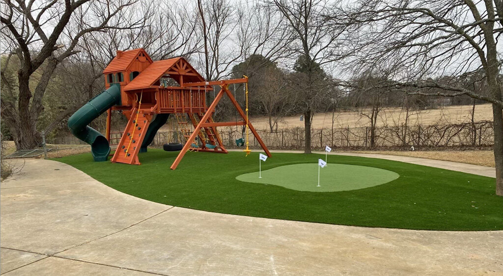 Playground and Putting Green