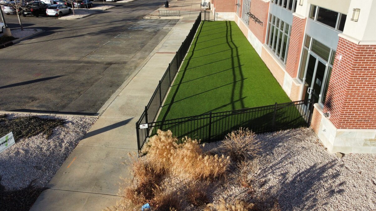 Denver Commercial Artificial Turf Installation