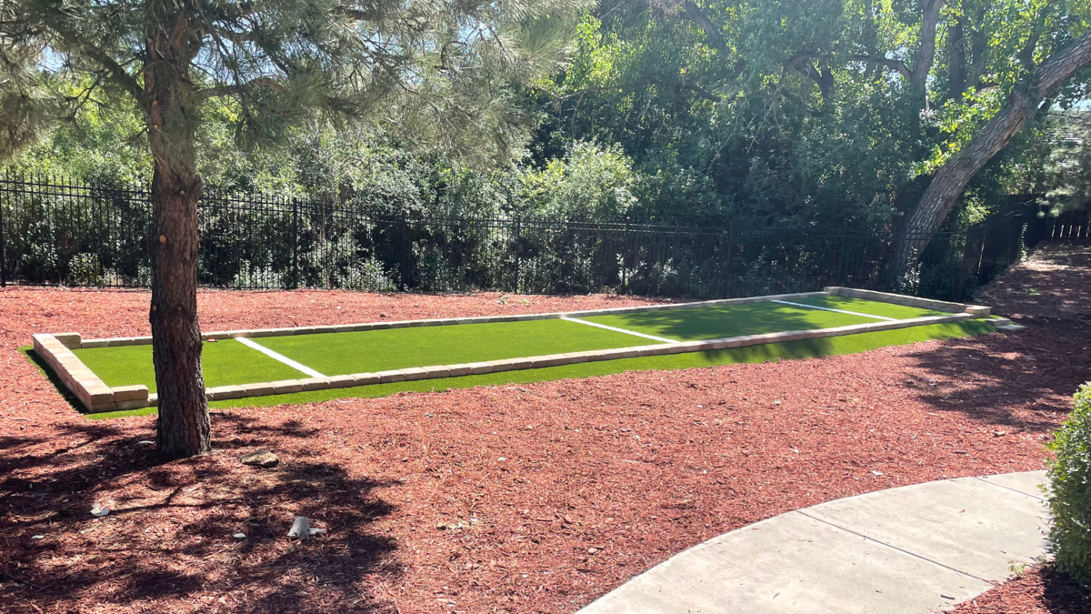 Best Artificial Turf Bocce Ball Court