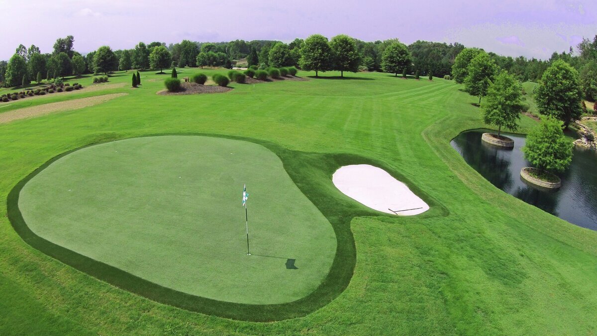 Grass365 Synthetic Grass Design Golf Course Putting Green