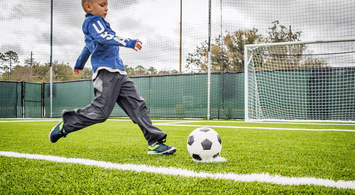 Grass365 Synthetic Grass Design Soccer Field Kick