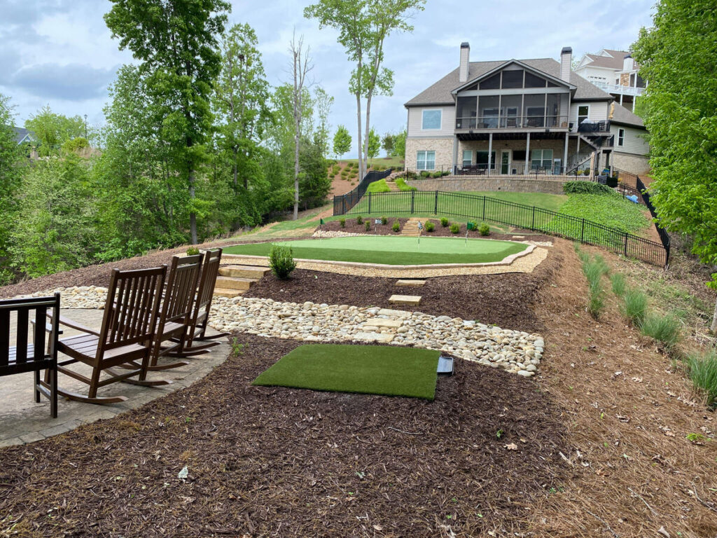 putting green short game lake lanier