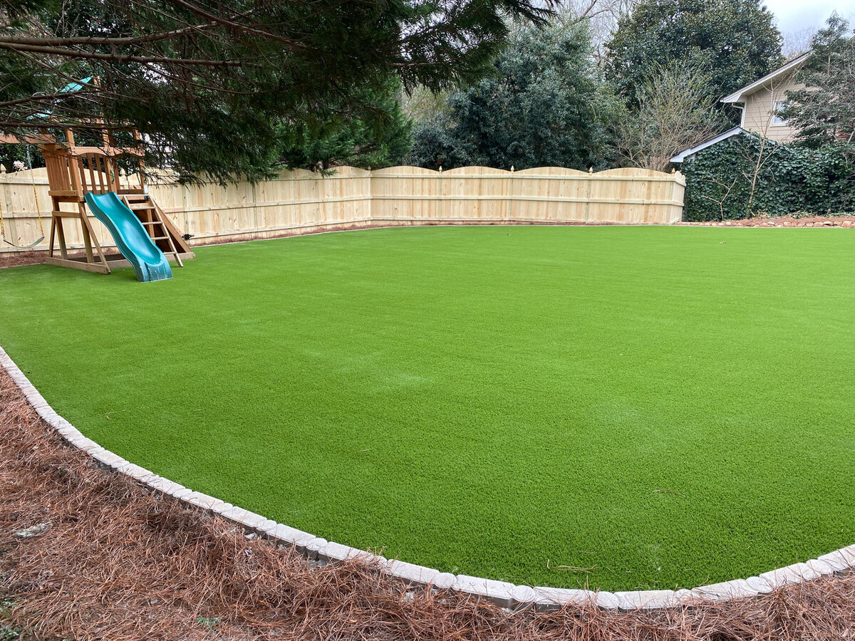 Artificial Turf Backyard Lawn Playground