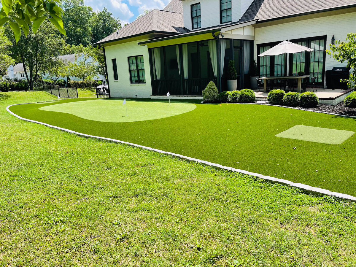 Backyard Putting Green Nashville
