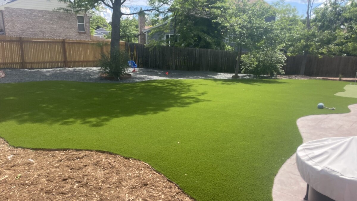 Synthetic Grass Lawn
