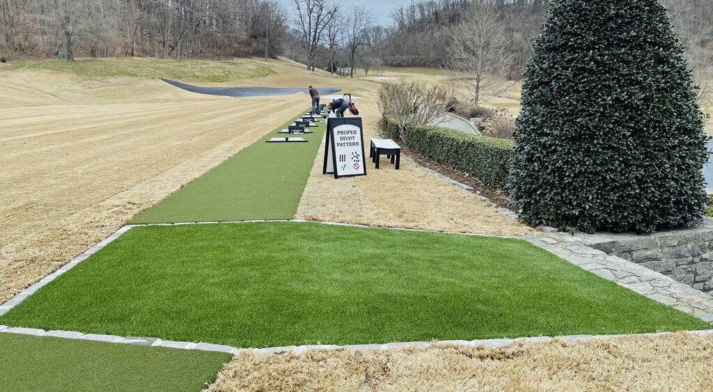 Driving Range Nashville Artificial Turf Tee Line