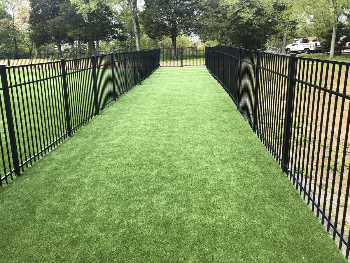 Residential Turf Dog Run Nashville