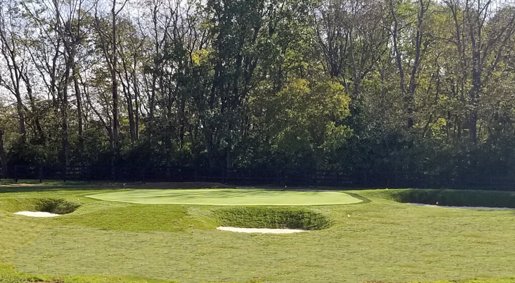 Synthetic Grass Golf Green With Bunkers Lexington Grass365
