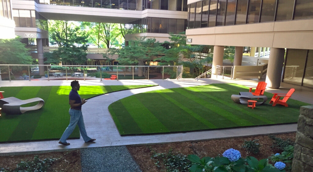 Dallas Office Complex Synthetic Grass