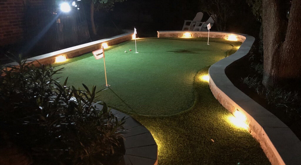 Putting Green at Night