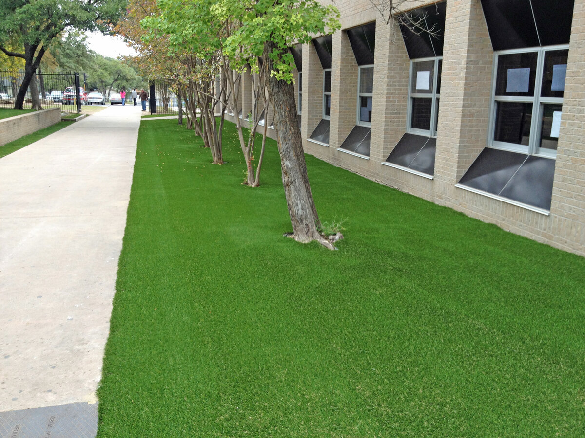 Anderson School Side Area Synthetic Grass