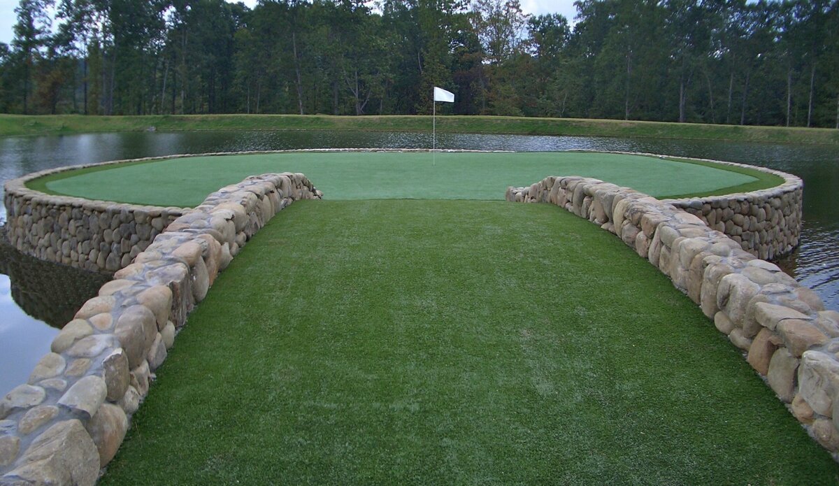 Artificial Grass Putting Green Island