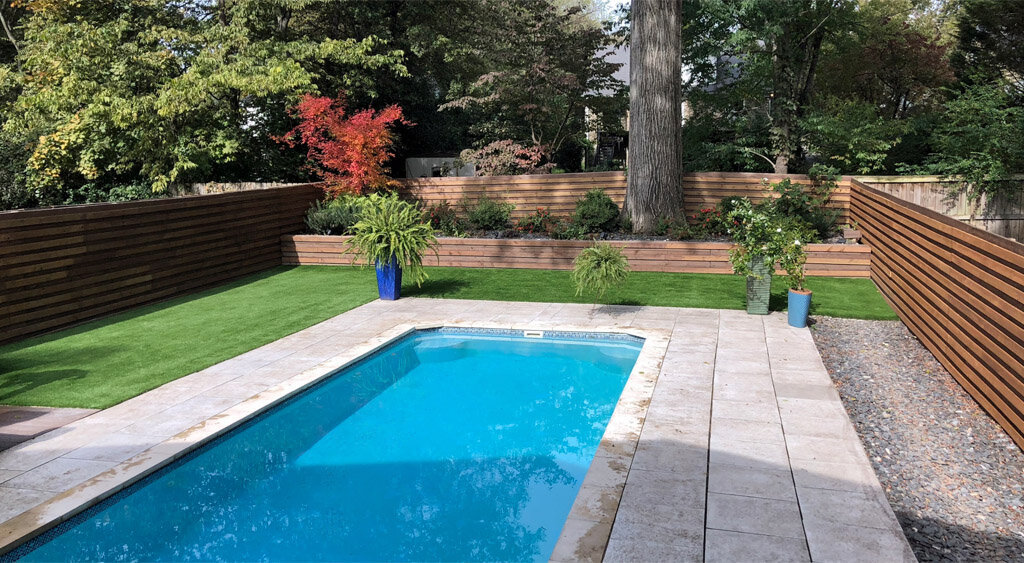 Artificial Grass Around Pool Nashville