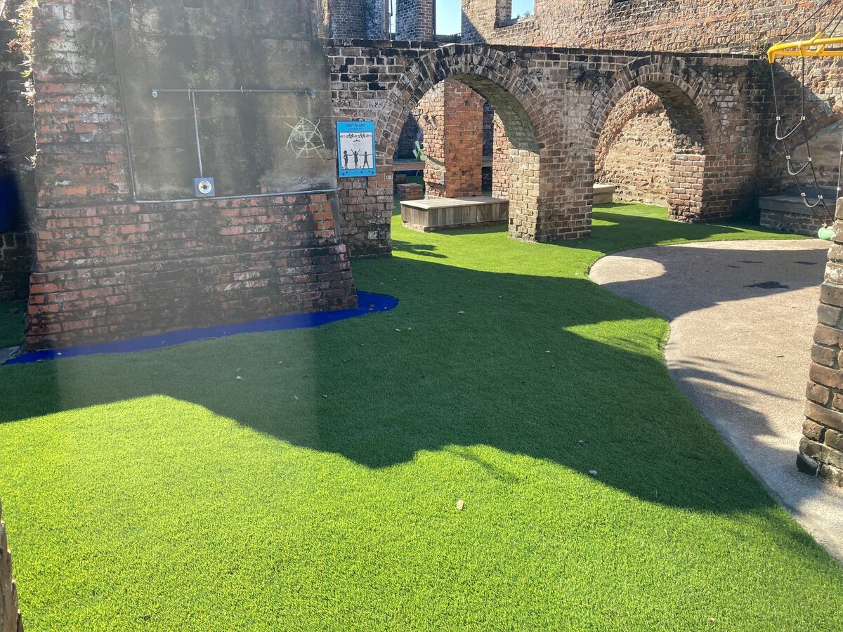Artificial Grass At Childrens Museum Savannah