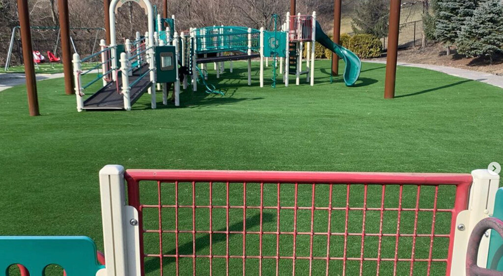 Artificial turf playground Long Island