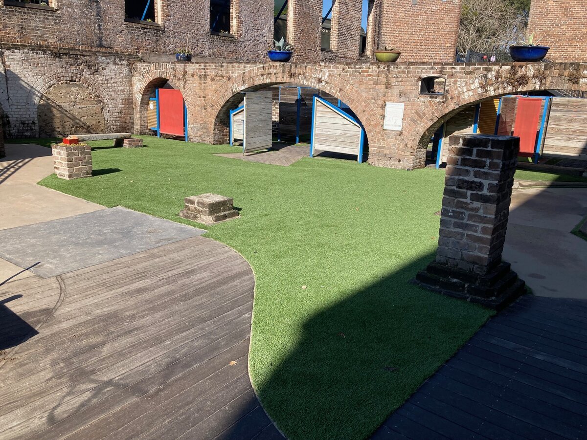 Artificial Turf At Childrens Museum Savannah GA