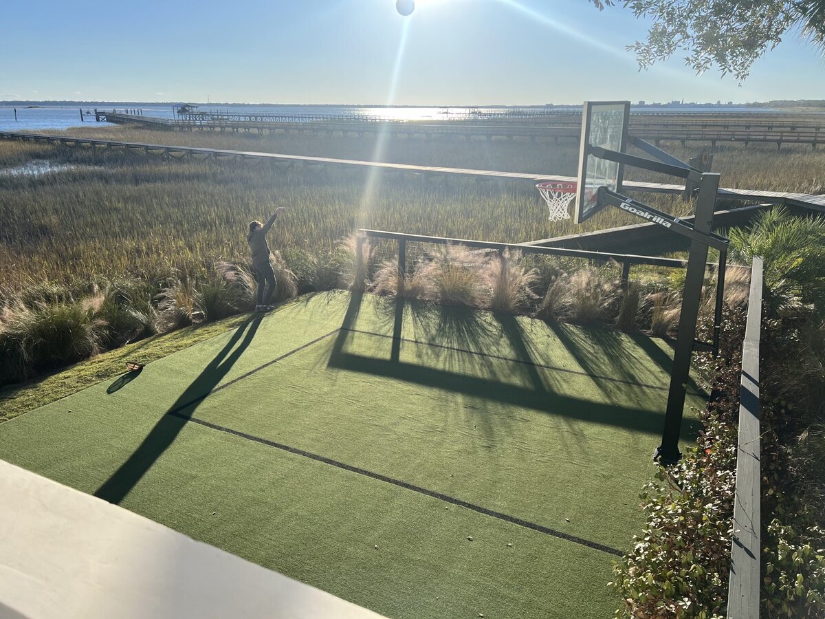 Artificial Turf for Basketball Court
