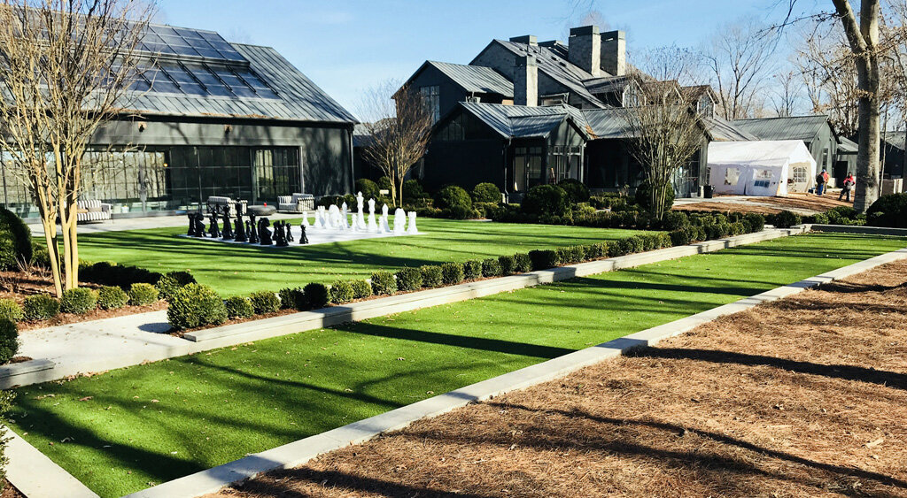 Backyard Bocce Artificial Grass Nashville