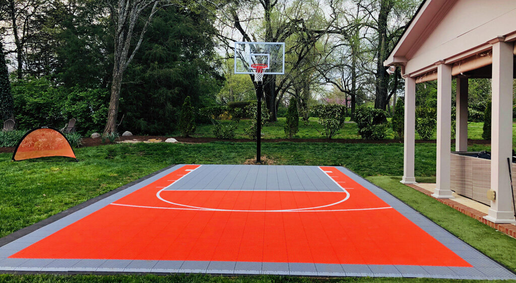 Basketball Court Orange