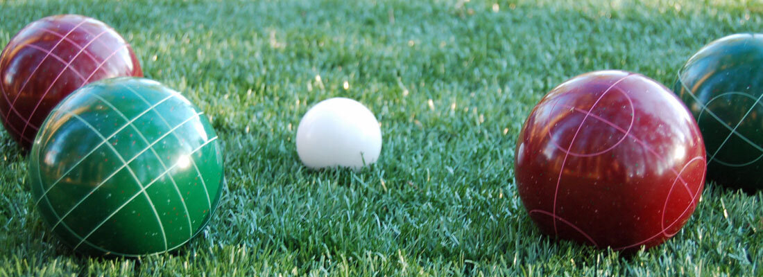 Bocce Balls Backyard