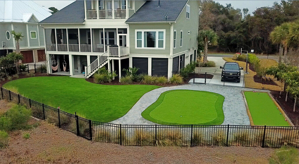 Bocce Green Lawn Mt Pleasant