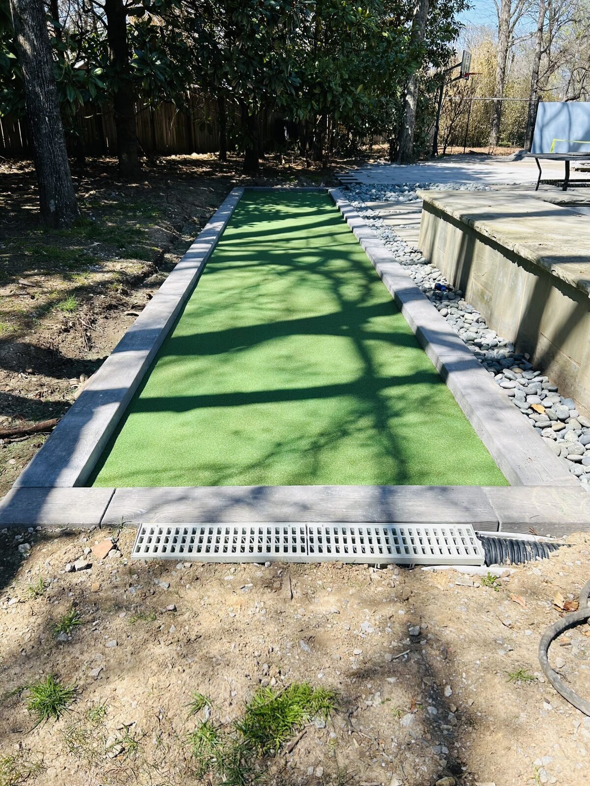 Bocce Ball Court for Artificial Grass in Nashville