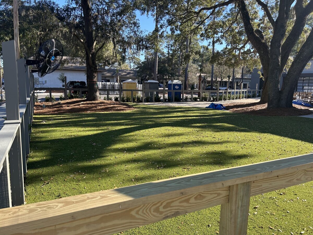 Commercial Artificial Grass Lawn Hilton Head