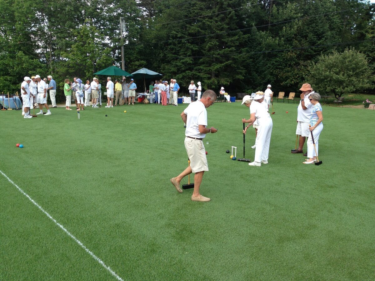 Croquet Tournament Artificial Grass