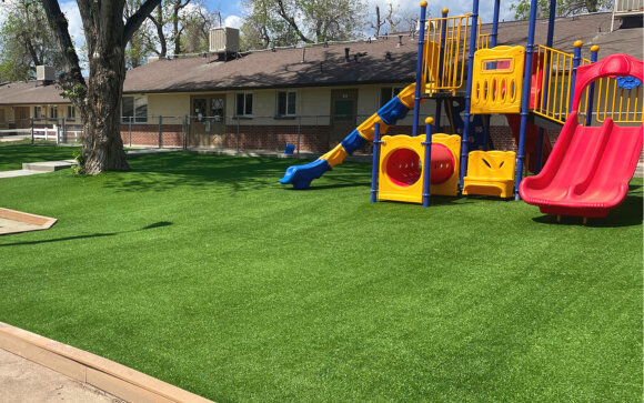 Denver Synthetic Turf Playground School