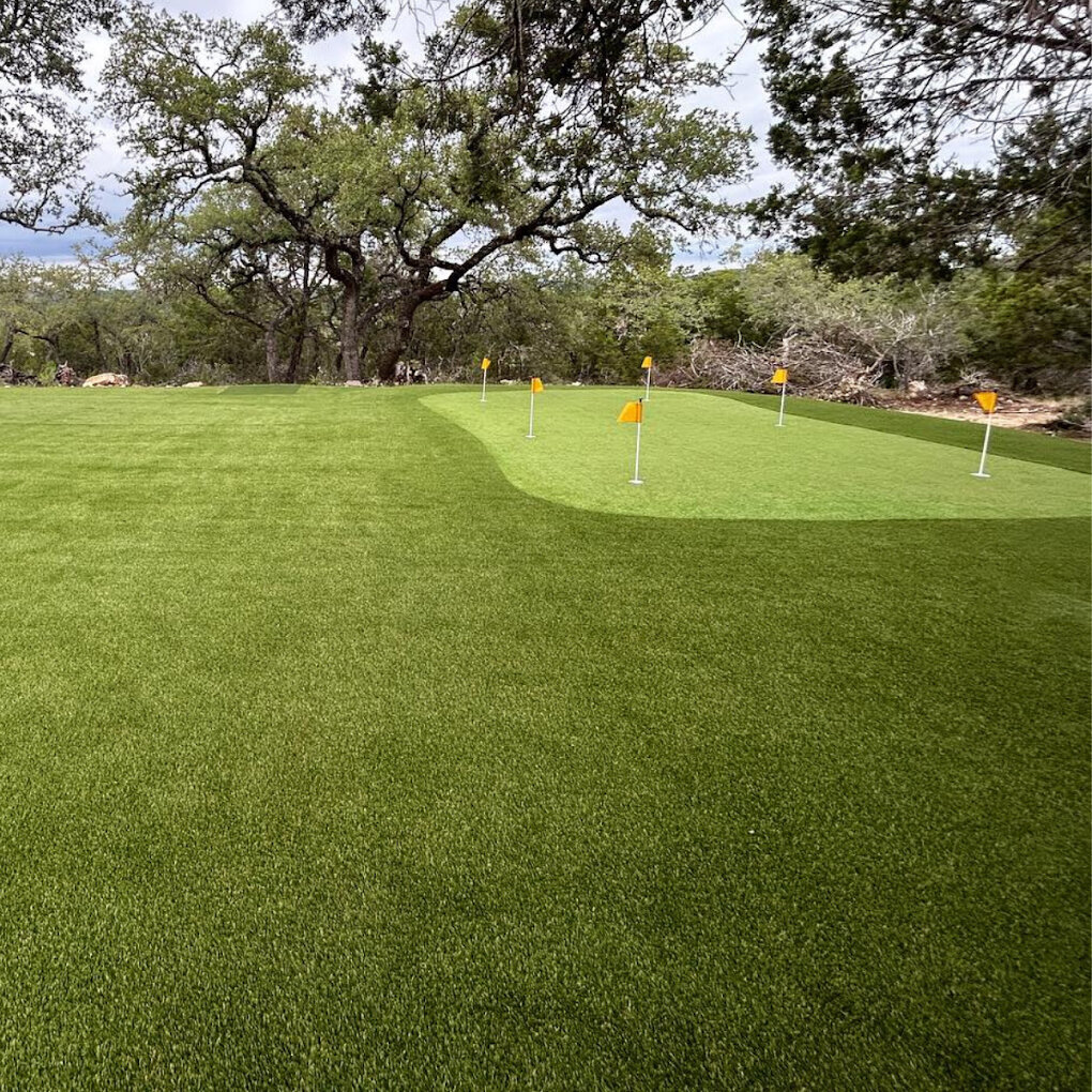 Denver Putting Green and Lawn Backyard